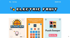 Desktop Screenshot of electric-fruit.com